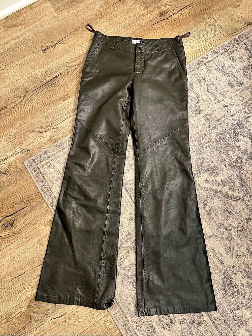 Gap Low Rise Trouser Brown Low Rise Flare Pants Size 2